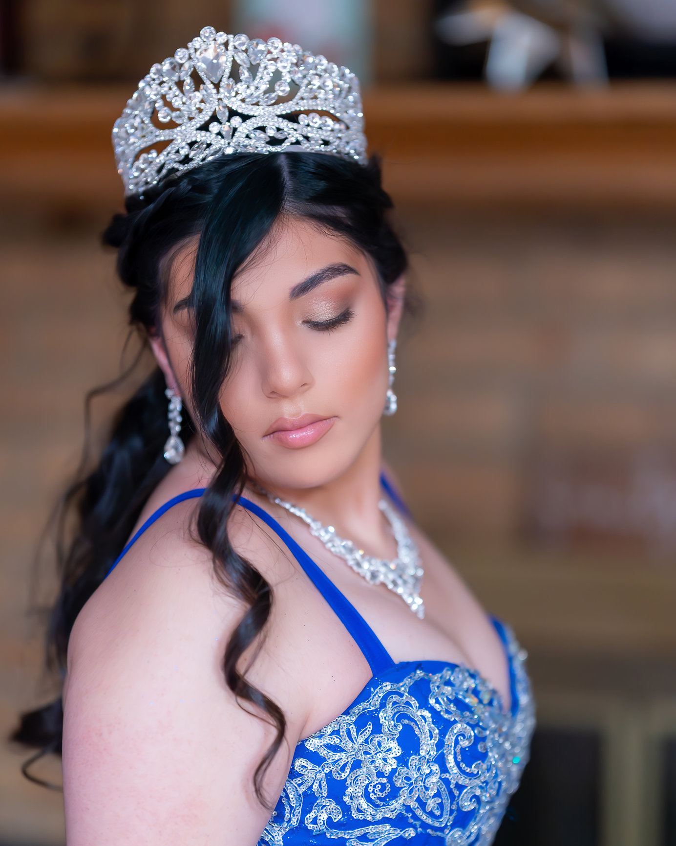 Quinceañera portrait by Auden B. Cabello