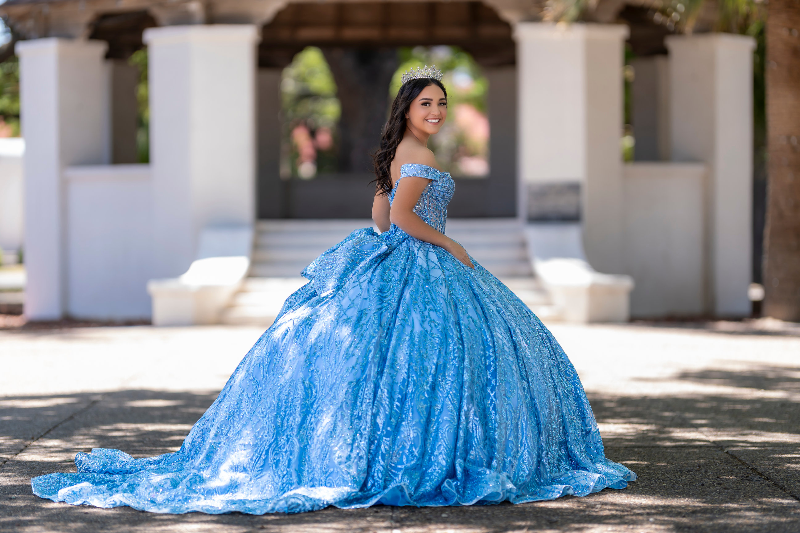 Quinceañera portrait by Auden B. Cabello