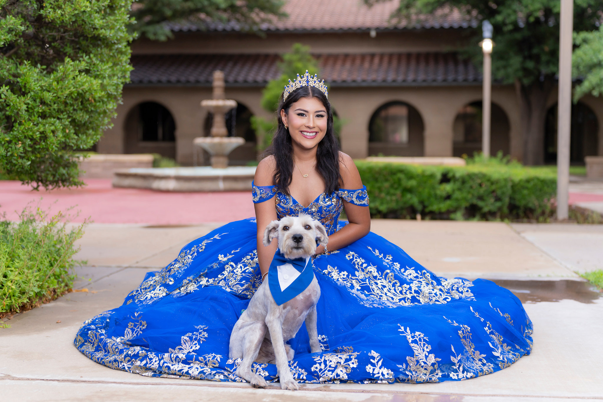 Quinceañera portrait by Auden B. Cabello